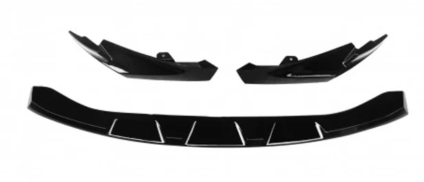 Priekinio bamperio apdaila performance stiliaus BMW M3 G80 M4 G82 G83 juoda blizgi - Image 2