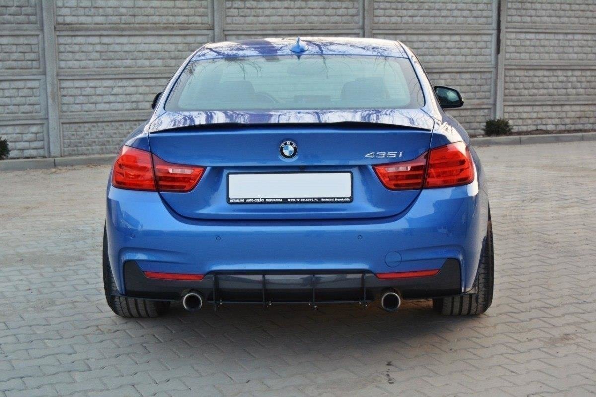 REAR DIFFUSER & REAR SIDE SPLITTERS for BMW 4 Coupe / Gran Coupe / Cabrio M-Pack F32 / F36 / F33 - Image 4