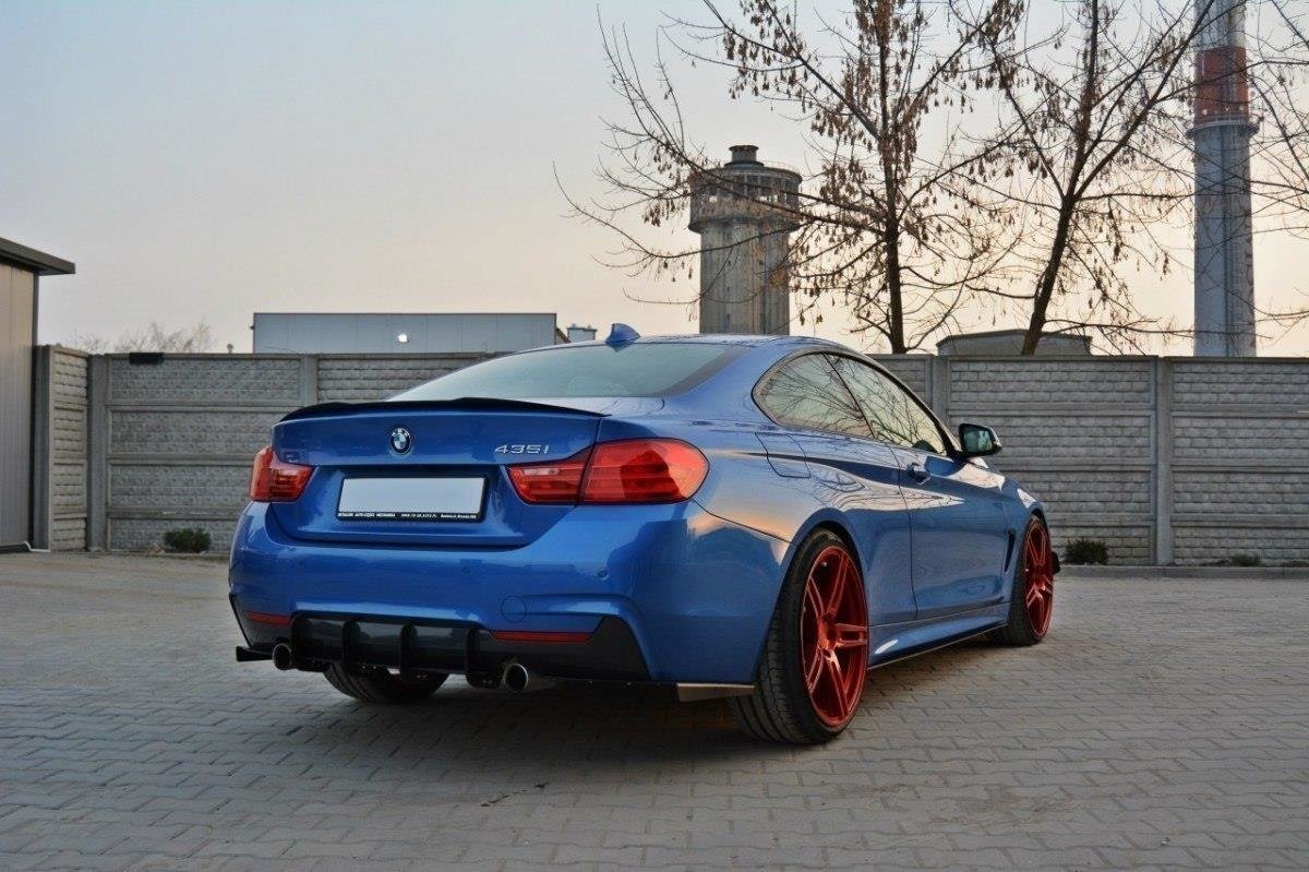 REAR DIFFUSER & REAR SIDE SPLITTERS for BMW 4 Coupe / Gran Coupe / Cabrio M-Pack F32 / F36 / F33 - Image 5
