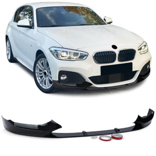 Front spoiler lip performance black gloss suitable for BMW F20 F21 LCI 15-19