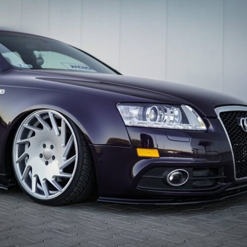 Maxton Design priekinio bamperio apdaila Audi A6 (C6) (S-line) (Facelift)