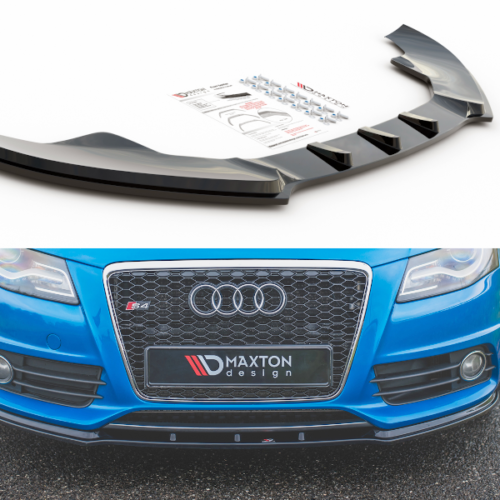 Maxton Design priekinio bamperio apdaila AUDI A4/S4 (B8) (S-line) (Preface)
