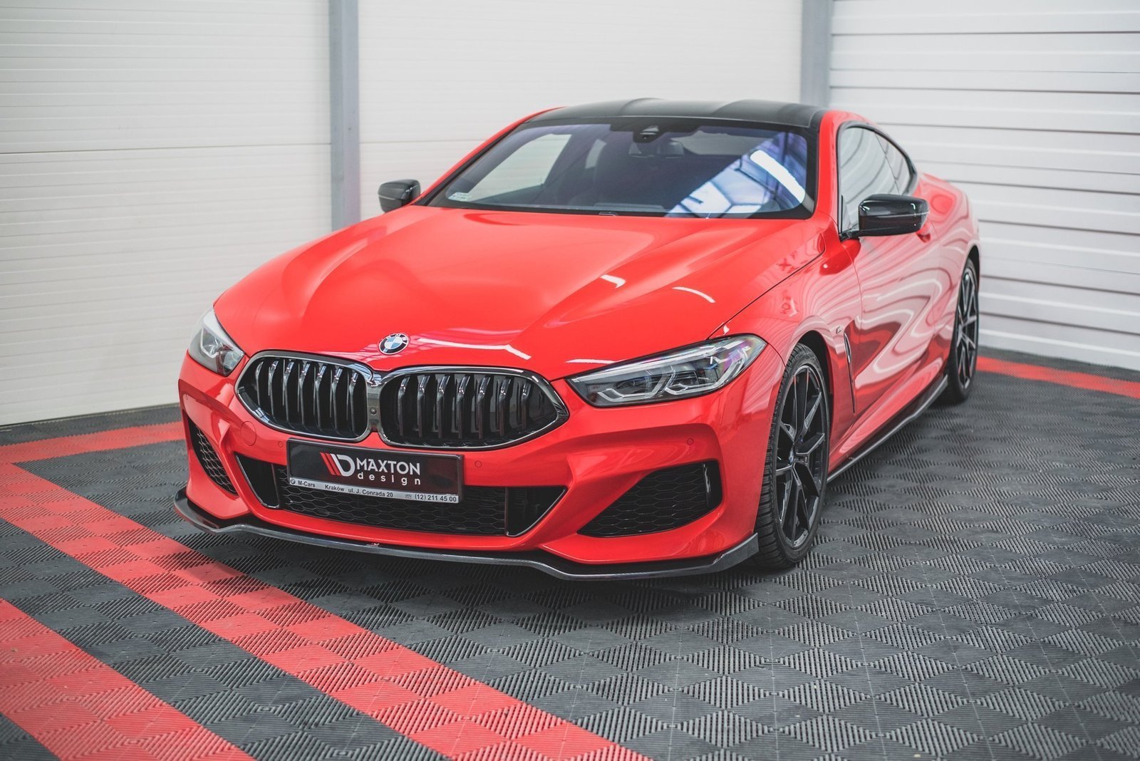 Maxton Design priekinio bamperio apdaila v2 BMW 8-er (G15/G16) (M-sport)